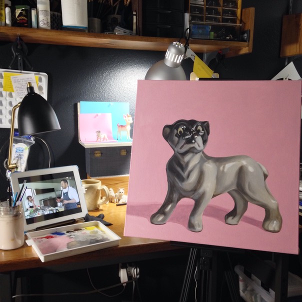 dog figurine